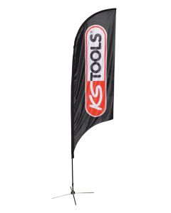 Drapeau flamme KS Tools 3 m