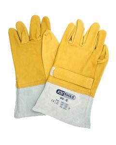 Surgants de protection en cuir pour gants en latex, taille 10