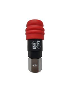 Coupleur rapide fileté femelle 1/4'' - L.41mm