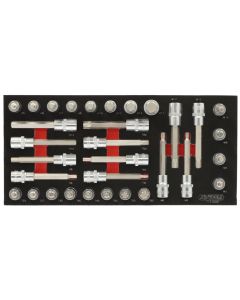Module de douilles tournevis ULTIMATE 1/2'', 32 pièces