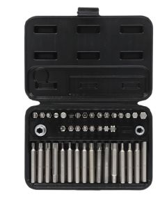 Coffret de 42 embouts de vissage, entraînement 6 pans 10 mm