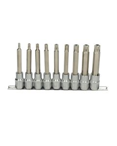 Rail de 9 douilles tournevis 1/2'' RIBE® percé ULTIMATE, M5 à M14