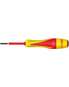 Tournevis POZIDRIV® bi-matière isolé 1000V, PZ0 - 60x140 mm