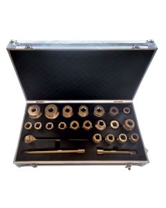 Coffret de douilles BRONZEplus 1'', 23 pièces