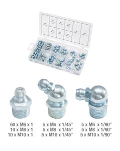 Assortiment de graisseurs, 110 pcs