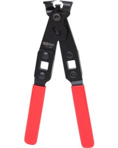 Pince pour colliers à sertir avec carré d'entraînement, L.240 mm