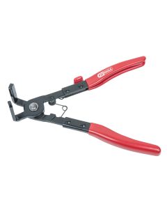 Pince à colliers coudée 90° L. 220 mm, 0-22 mm