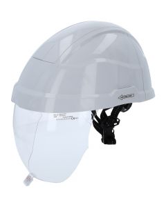 Casque de protection renforcé avec écran facial intégré pour électricien
