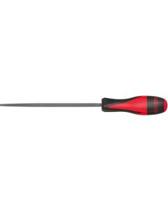 Lime carrée bâtarde emmanchée , L.250 mm