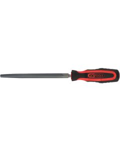 Lime triangulaire bâtarde emmanchée, L.150 mm