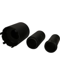 Jeu de douille à 6 ergots Ø 102 mm avec 2 tubes de centrage pour MAN, 3 pcs