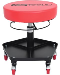 Tabouret sur roulettes réglable en hauteur