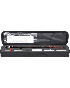 Clé dynamométrique ERGOTORQUEprecision avec trousse, 40-200Nm, 5 pcs.