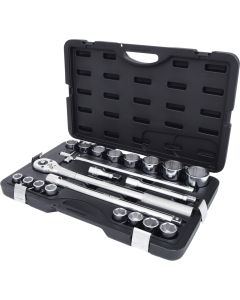 COFFRET 9 DOUILLES TORX E10 à E24 - 1/2 - DRAKKAR 10759 - MATOUTILS