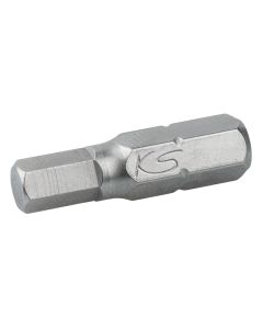 Boîte de 5 embouts de vissage 6 pans, L.25 mm - 1/4'' - 1,5 mm