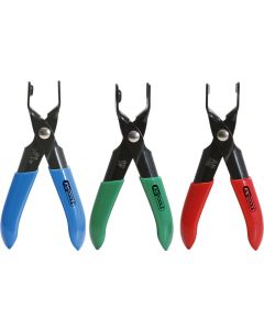 Jeu de 3 pinces pour conduites de carburant