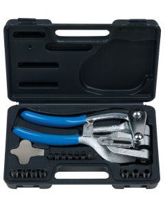 Coffret pince à emporte-pièces, 16 pièces