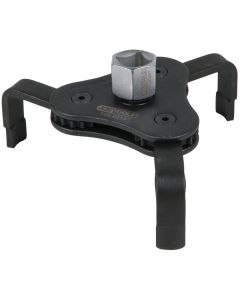 Clé araignée pour filtre à huile 3/8'' + 1/2'', diamètre 62-102 mm