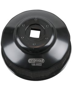 Cloche pour filtre à huile 3/8", diamètre 68 mm / 14 cannelures