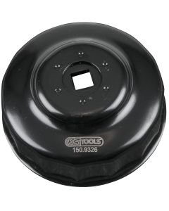 Cloche pour filtre à huile 3/8", diamètre 80 mm / 15 cannelures