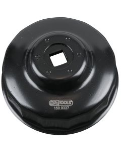 Cloche pour filtre à huile 3/8", diamètre 74 mm / 15 cannelures