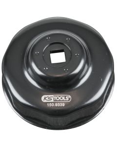 Cloche pour filtre à huile 3/8", diamètre 76 mm / 8 cannelures