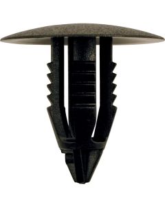 Agrafes de pare-chocs noirs pour Volvo - Ø 9 mm - 10 pcs