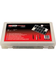 Assortiment de rivets plastiques, 235 pcs