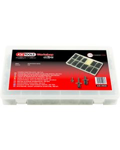 Assortiment d'agrafes de fixation, 380 pcs