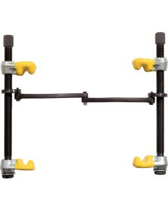 Compresseur ressort - barre de sécurité et crochets revêtement plastifié 240 mm