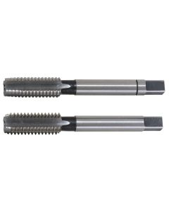 Jeu de 2 tarauds à main pas fin HSS, M3 x 0,35