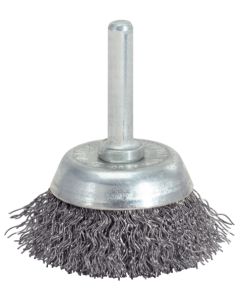 Brosse boisseau acier 0,3 mm, Ø 38 mm