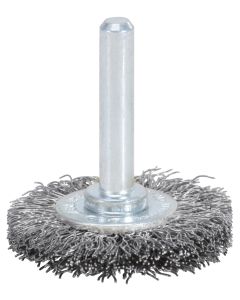 Brosse circulaire inox 0,3 mm, Ø 50 mm