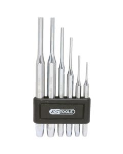 Jeu de 6 chasses goupilles chromées, 2-3-4-5-6-8 mm