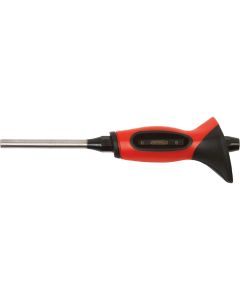 Chasse-goupille bruni octogonal, poignée bi-matière, 2 mm, Longueur 150mm