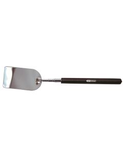 Miroir télescopique en inox poli 57 x 95 mm