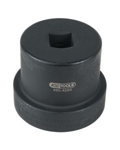 Douille 12 pans pour écrou de moyeu avec guide, 80 mm