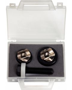 Coffret d'emporte-pièces spécial plombier, Ø32,5 - 35mm