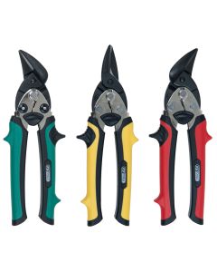 Kit de 3 cisailles à tôles - 3 pcs