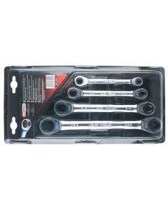 Jeu de 4 clés polygonales à cliquet TORX® GEARplus®