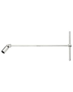 Clé à poignée longue à cardan, 12 pans spéciale bougie, 14 mm