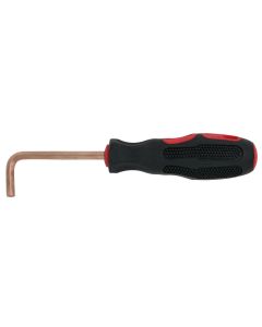Tournevis 6 pans coudé BRONZEplus 3 mm, L.75 mm