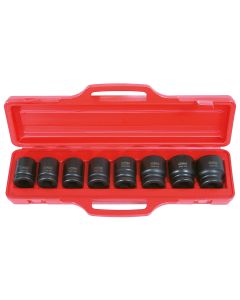 Coffret de douilles à chocs 3/4'', 8 pièces
