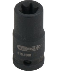 Douille à chocs TORX-E 1/4’’, E8 - sur carte