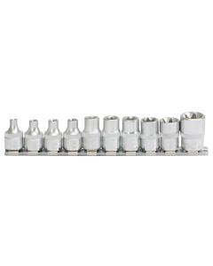 Rail de 10 douilles ULTIMATE TORX® 3/8''