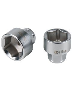 Douille traversante 6 pans 5 mm, L. 18 mm du coffret 918.3050