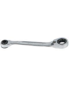 Cliquet débouché 1/4" x11 mm pour douilles traversantes et embouts 1/4''