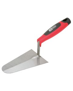 Truelle italienne ronde  - lame acier - manche bi-composant - 160 mm