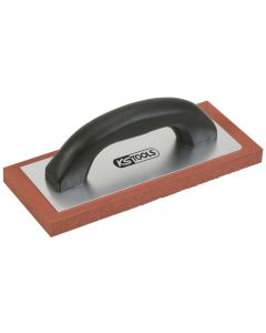 Platoir - semelle caoutchouc - manche plastique - 100x240 mm