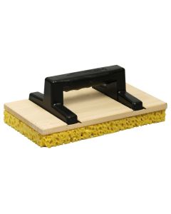 Taloche bois - semelle mousse - manche plastique - Rect. 250x140 mm